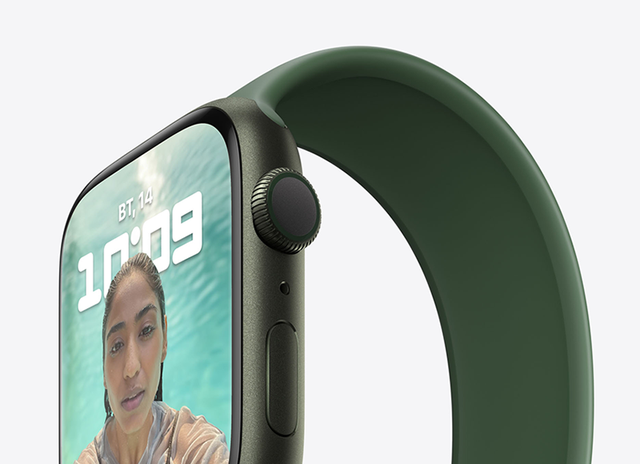 Apple Watch Series 7 41mm GPS Midnight Aluminium Case Anthracite/ Black Nike Sp/B MKN43 A2473 Global