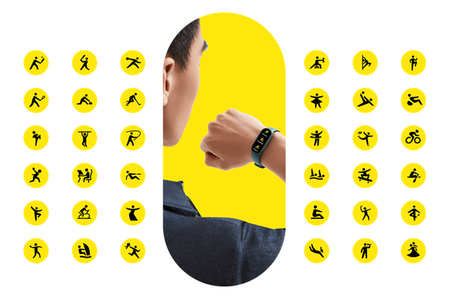 Фитнес-браслет Xiaomi Mi Band 7 (BHR6007CN) black Глобальная прошивка Гарантия 3 мес