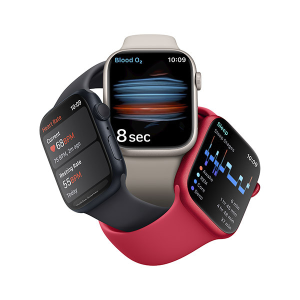 Apple Watch Series 8 41mm GPS Midnight Aluminium Case Midnight Sp/B MNU83LL/A A2770 Global
