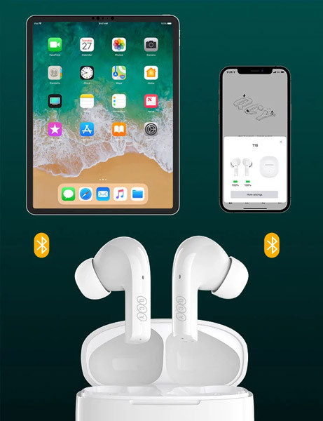 TWS QCY T18 5.0 white Global version Гарантия 3 мес