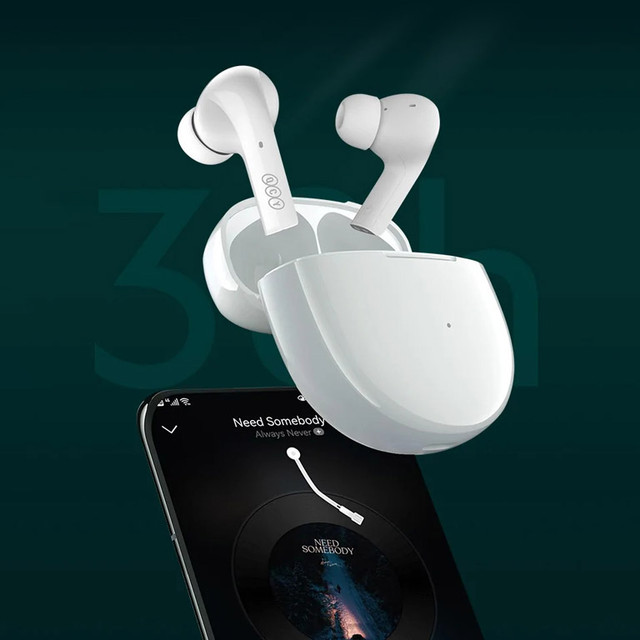 TWS QCY T18 5.0 white Global version Гарантия 3 мес