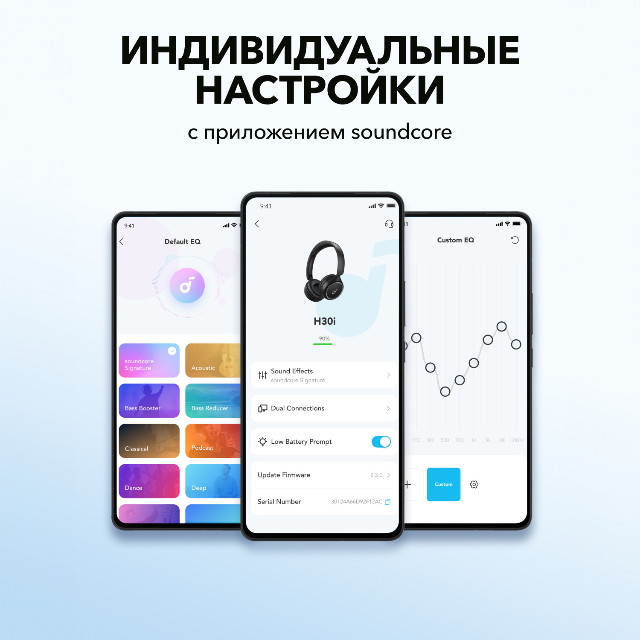 Bluetooth Stereo Anker SoundCore H30i Black (A3012G11) UA Гарантия 18 мес
