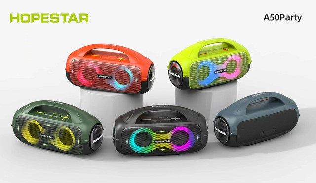 Bluetooth Колонка Hopestar A50 Party LED Black Гарантия 3 мес