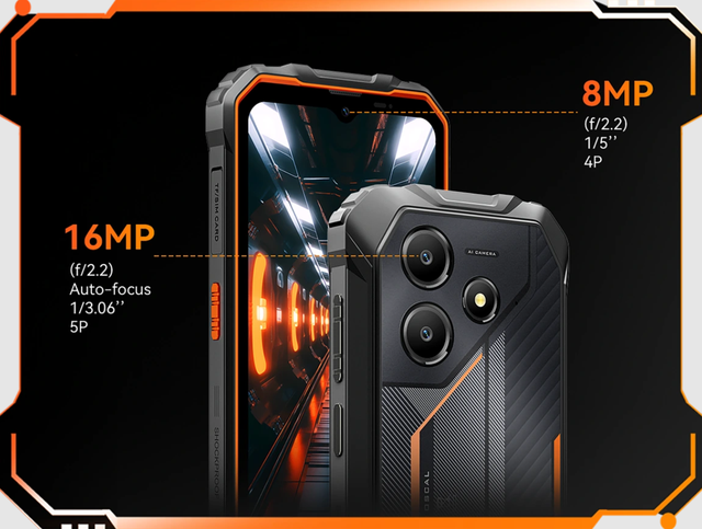 Смартфон Blackview Oscal Marine 2 4/64Gb Black Global version Гарантия 3 месяца
