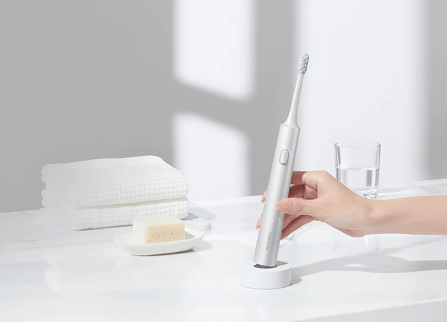 Електрична зубна щітка Xiaomi Electric Toothbrush T302 (BHR7595GL) Silver Gray UA