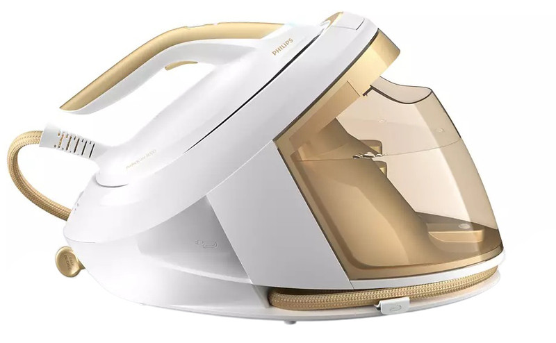 Gold/white