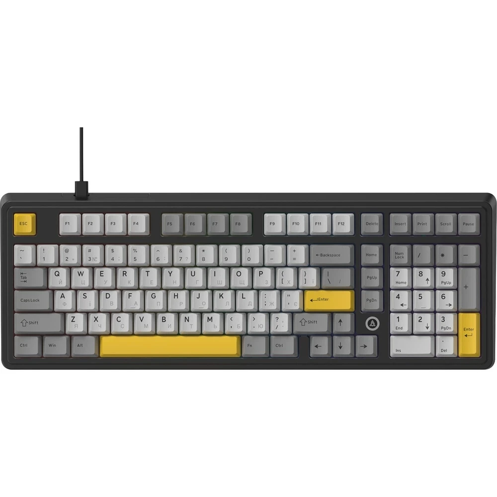 Black/Grey/Yellow