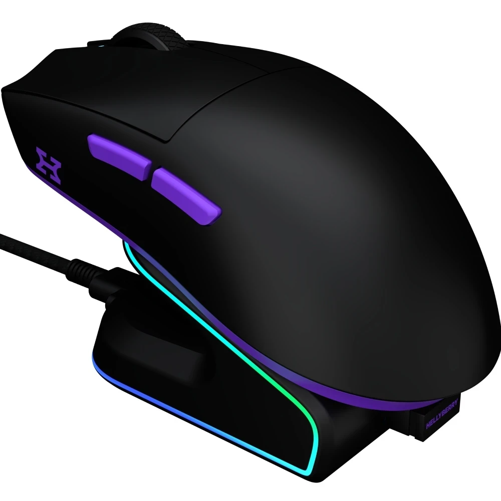 black/violet